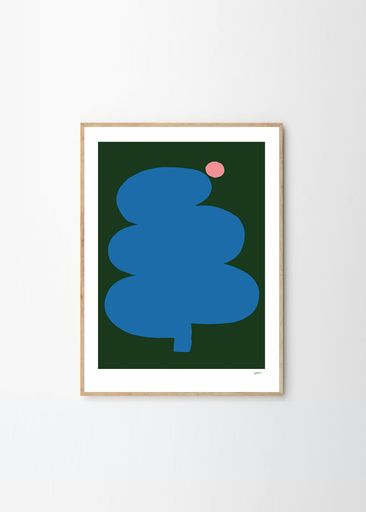 THEPOSTERCLUBポスタークラブFatTreePinkMoon50x70cmWensiZhai