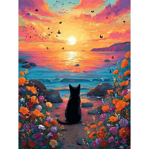 【キャンバスサイズ】 約30x40cm/11.81x15.75インチ 【高い品質材料】透明度の高いキャンバスは防水性があり、テクスチャーも均一です。パターン自体には粘着性のある背景と保護フィルムがあり、絵を粘着性に保つため、簡単に絵を完成させることができます。 【生活をもっと楽しく】DIYダイヤモンドペインティングは達成感を体験し、ストレスを軽減し、感情的な調整を学び、自信を高め、忍耐力を養い、高齢者や子供に適しています。 【余暇を楽しむ】ダイヤモンド画は雨の日、自由時間、暇つぶし、ストレス発散に最適です。DIYダイヤモンドペインティングを仕上げることは、常に自分自身を調整し、家族や友人と幸せな時間を共有するプロセスです。 【装飾デザイン】この5Dダイヤモンドペインティングキットは、応接室、寝室、その他の場所を生き生きとさせるのに役立ちます。