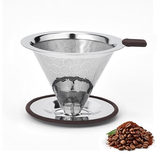 ポアオーバーコーヒードリッパー、ス...
