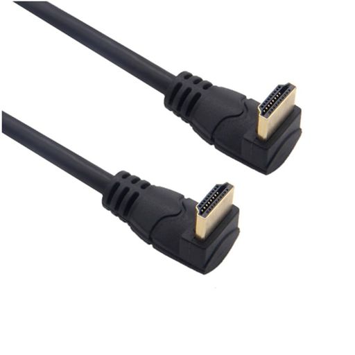 Hdmi Cable - KKM-ラブショー0.15m0.3m0.5m~1.8m短いHDMIケーブル8kHDMI延長ケーブル8K60HzHDMI2.1オス-メス90度L字型左右向きHDMI延長ケーブル高速HDMI変換48Gbps8K60Hz