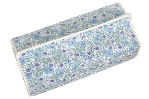 DDintexディーディーインテックスFLORETLONDONティッシュカバーフランダースリネンクレメントブルー25x..