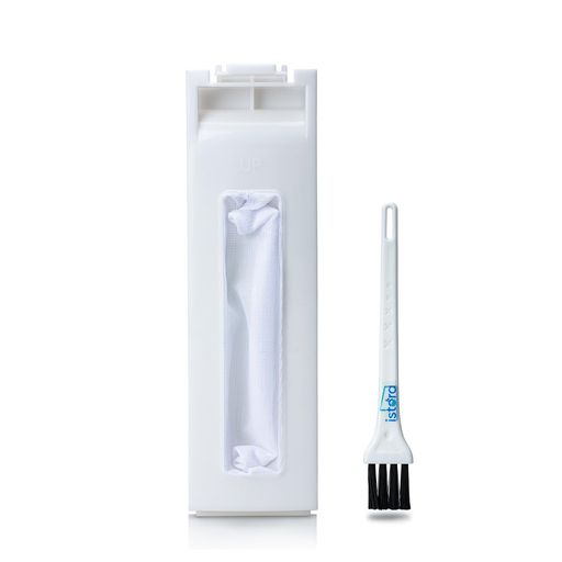 ISTORA糸くずフィルタークズ取りネットゴミ取りネット1枚入れ清潔ブラシ付きアクア洗濯機対応用サンヨ..