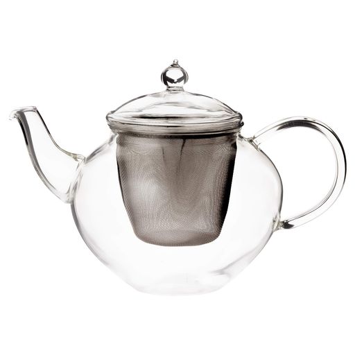 TAMAKIティーポットチャームバルーン直径18x奥行12x高さ12.5cm600ml電子レンジ対応耐熱ガラスT-764329