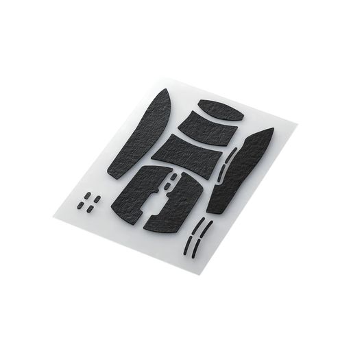 エレコム V custom マウスグリップ グリップテープ ゲーミングマウス M-VM510/VM610用 アンチスリップ 滑り止め 極薄シート 0.6mm ブラック GWVG600EV510BK