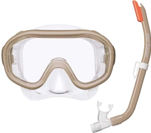 存分にシュノーケリングが楽しめる!水漏れ防止機能付きマスクとシュノーケルのシュノーケリングセット マスク:アジャスターを前後にスライドさせるだけで簡単フィッティング!簡単に水漏れしないぴったりフィッティングができます。 後頭部の湾曲に沿わせた3D幅広ストラップでしっかりホールド。ストラップがずれてきてしまう心配がありません。 シュノーケル:大人より肺活量の少ない子供向けに、大人用内容積145mlに対して92mlの内容積で設計し、子どももスムーズに呼吸できるよう配慮しています 水上で波を被ってもシュノーケルのパイプ内への水の侵入を防ぐWガード搭載。波を気にせず、存分にシュノーケリングを楽しめます。