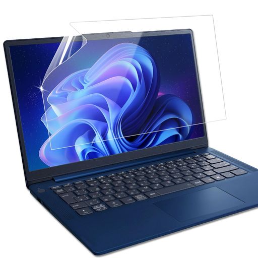 Rakuten - Lifeinnotech15.6インチ(16:9)ブルーライトカットフィルム保護フィルムアンチグレア反射低減ブルーライトカット指紋防止抗菌