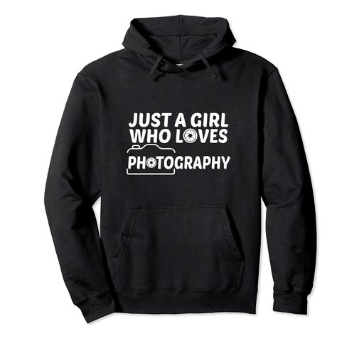 写真カメラプロの写真家を愛するただの女の子パーカー