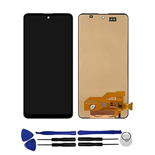 OYOG Galaxy A51 5G (No Fingerprint 指紋認証なし) SM-A516F LCD 画面修理交換用 タッチパネル 液晶パネル ガラス スクリーン修理パーツ デジタイザ 修理工具セット付き(黒)