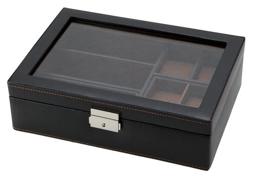 茶谷産業小物収納LAVITAIDEALEメンズボックスL240-576BK