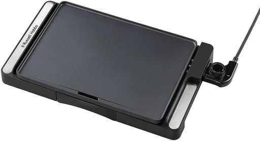 サイズ (約):幅440x奥行255x高さ60mm、重量 (約):1.7kg 素材・材質:アルミ、ステンレス、PF(フェノール)樹脂 電源:AC100V 50/60Hz 設定温度の目安(約):WARM/80〜120度、LOW/120〜160度、MID/160〜200度、HI/190〜230度 コードの長さ:1.5m