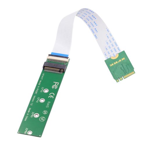 NFHK 2230 NGFF A+Eキー男性からNVME Mキー女性への延長ケーブル ラップトップ用メインボードSSD 2280