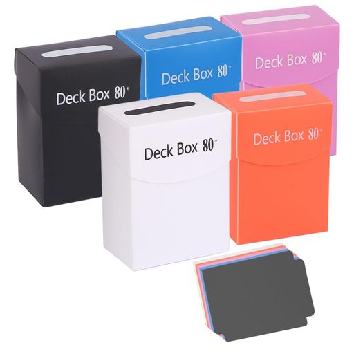 LIKENNYデッキケースボックス収納10仕切りカードセパレーター付き収納硬質ケーストレーディングカード..