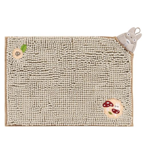 サイズ:約35x50cm 素材:《モール部》ポリエステル100% 生産国:中国 洗濯の際は洗濯用ネット使用(タンブラー乾燥不可)