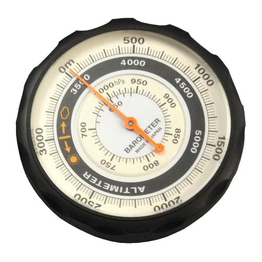 MIZAR-TEC(ミザールテック)高度計気圧表示付きアナログ天気予測携帯用ソフトケース付ブラックNO610
