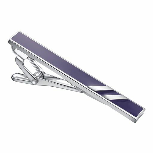 Asieniceネクタイピン結婚式青ビジネスネクタイピン日常仕事ビジ冠婚葬祭アクセサリープレゼント