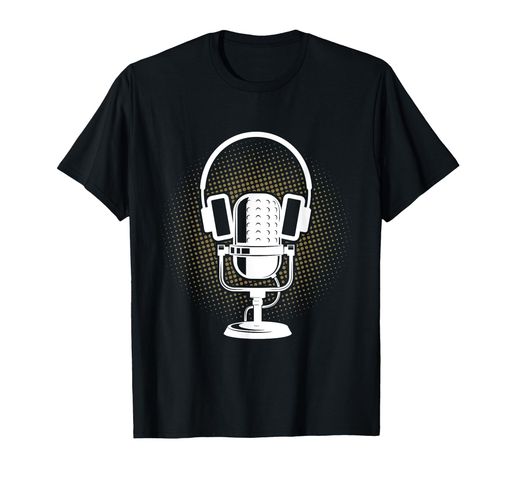 Microphone Headset Headphones Ham Radio Funny Gift Tシャツ