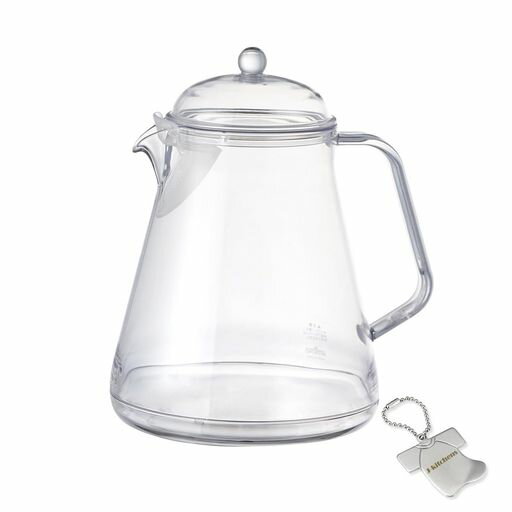 J-kitchens食卓インテリアハーブティーサーバーわれにくい日本製水麦茶等にも1100mlオリジナルタグ付