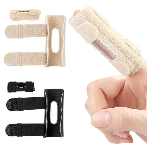 Clcyricher指サポーターばね指手指固定サポート調整可能指用スプリントフィンガーサポーター指用スプリント自粘調整可能5指対応伸ばした指保護指のプロテクター