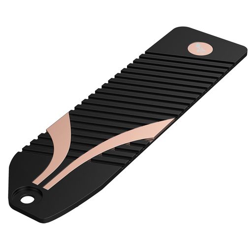 SABRENT M.2 NVMe PS5ヒートシンク、PS5本体のSSD拡張スロットにぴったりとフィッ...