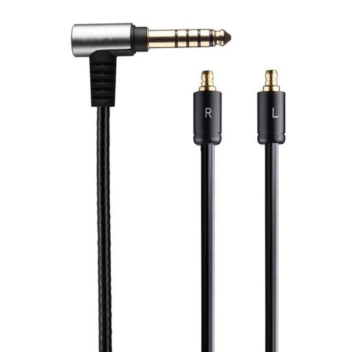 単結晶銅IE400proIE500pro対応交換用リケーブルビバボ【プラグ4.4mm5極バランス】アップグレード・ケーブルヘッドフォンケーブル(2.0)