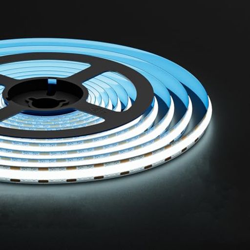 FCOB COB LEDテープライト DC5V USB 6000K 1メートル 320LEDs/m 高密度 フレキシブル LEDロープライト 調光可能 RFリモコン制御 APP調光コントローラー 非防水 変形可能 切断可能 Ra 90 電源がない happynight-10485194 Happy night Rainbow パッケージ画像