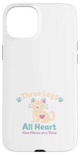 乐天商城 - 三脚猫サポート分隊三脚猫弾力ハートスマホケースiPhone15Plus用