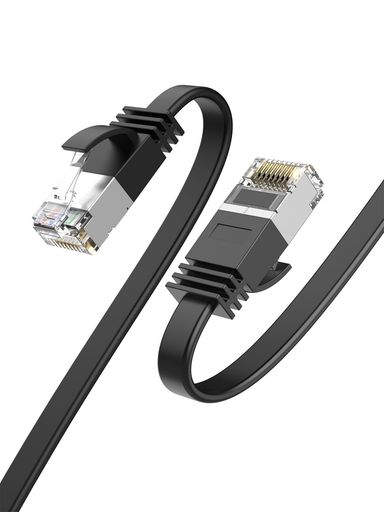 Rakuten - CAT8LANケーブルCableCreationフラット・イーサネットケーブルCAT8準拠カテゴリー8コネクタ超光速40Gbps/2000MHzCAT8準拠爪折れ防止シールドモデムルータPS3PS4Xbox等に対応3M