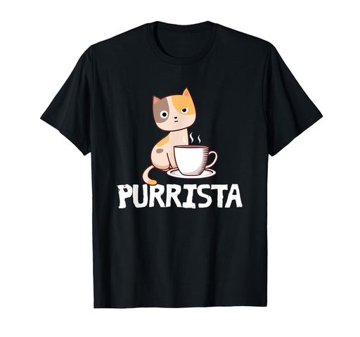 バリスタ猫Tシャツ