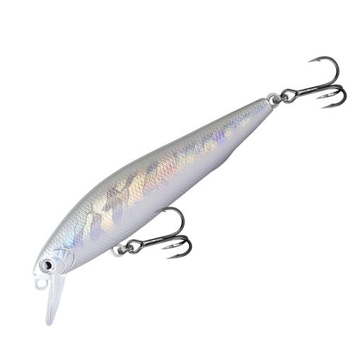 路亜——10g遠投沈水銀色米諾鉛筆三本フック内蔵重心転移模擬餌海釣り