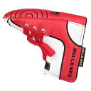 ゴルフパターカバーヘッドカバーオデッセイ2ボールに対応マレット用マグネットタイプホルダー付きスコッティーキャメロンオデッセイに適合ピンタイプ用スニーカースタイル赤、青、…