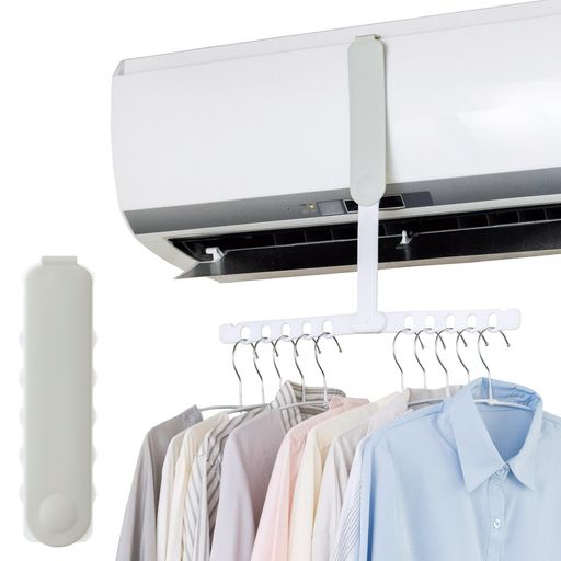 エアコン取付洗濯物部屋干しハンガーchoihook(ちょいふっく)