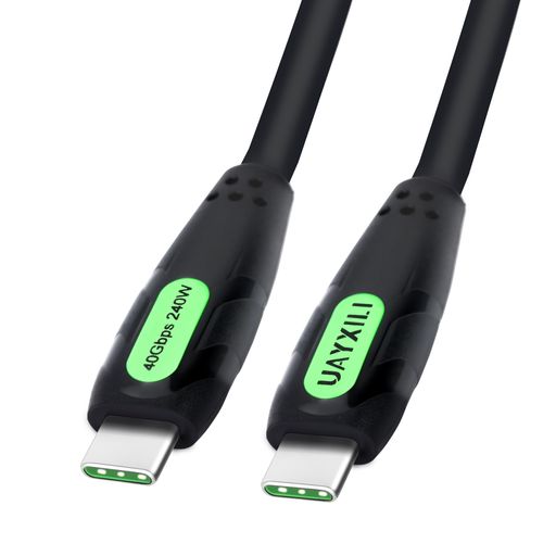 UAYXILI1.2MUSB4�����֥�Thunderbolt4�����֥��б���40Gbps��®�ǡ���ž��240W48/5APD��®����8K@60Hz�������ϡ�Thunderbolt4/Thunderbolt3/USB