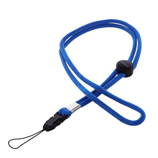 [ルプラス]ネックストラップ丸紐タイプLP-MNS02BL