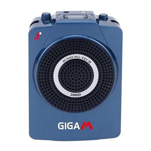 GIGAPHONE2000D40Wポータブル大音量音声アンプ、ワイヤレス送信機付き