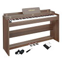 KIMFBAY電子ピアノ88鍵盤ハンマーアクション鍵盤木製ピアノハンマーのピアノアップライトピアノDigitalPiano人気電子ピアノ88鍵ピアノペダル付き電子ピアノ子供初心者MIDI対応