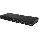 STARTECH.COM1Uラックマウント型8ポートVGA対応USB接続KVMスイッチSV831DUSBUK