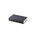 エレコムKVMスイッチPC切替機USBDVIスピーカー2台KVM-DVHDU2