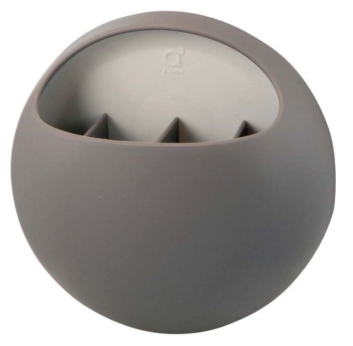 SANEI(サンエイ)はぶらしホルダー吸盤式水切りスリット付きブラウンPW6822-BR2