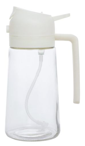 永光 2WAYオイルスプレー (440ml) 油スプレー 霧吹き 調理用スプレー 低油調理 ガラス製 調理器具 キッチンツール ヘルシー調理 油控えめ 揚げ物 焼き物 happynight-10487369 Happy night Rainbow パッケージ画像