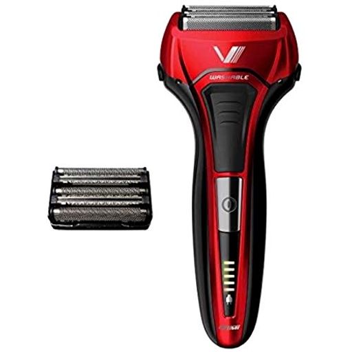 サイズ:幅65x奥行45x高さ156mm 電源:AC100V~240V 50/60Hz 付属品:電源アダプター、ブラシ、キャップ、ポーチ、替刃(外刃SO-V578) 充電時間:2時間 本体重量(kg):0.213