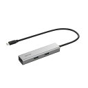 バッファローUSBType-C接続5-in-1ドッキングステーション有線LANHDMIUSB3.2(Gen1)対応Type-A3ポートシルバーLUD-U3-CU301SV/N