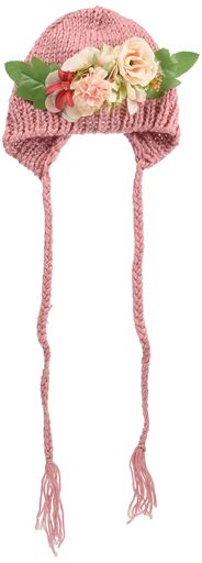 [ミシアラグジュアリー]ニューボーンフォトフラワーボンネット帽子7色女の子耳撮影新生児小物写真プロ..