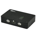 ラトックシステム4KHDMIパソコン切替器2台用RS-250UHDP-4Kパソコン2台モニター1台切り替えHDMIPC切替器2台ディスプレイPC切替器2台2台2台KVMスイッチ4K2台