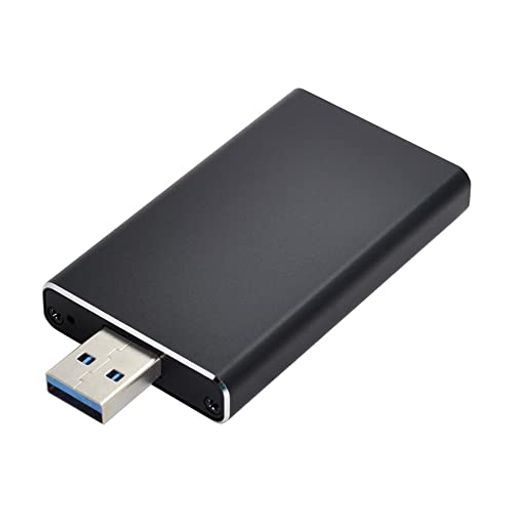 NFHK Mini PCI-E mSATA to USB 3.0 外付けSSD PCBA コンベターアダプター ペンドライバーカード ケース付き