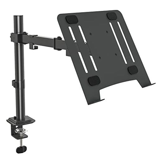 【商品仕様】VESA(75mm x 75mm、100mm x 100mm)に準拠した17インチまでのノートパソコンを取り付けます。耐荷重最大8KG。 【自由に調節】チルト:上90°/下90°、左右:左90°/右90°、回転360°;高さ調整と3関節調整を追加することで、自由な調整が可能です。 【多功能】ノートパソコではなく、ディスプレイ(13-27インチ、耐荷重8KG)、キーボード、iPadや本なども設置できます。 【設置簡単】仕事環境に応じて2種類の取付方を選択できます。クランプ固定とグロメット固定で簡単です。天板厚:10~50mm。 【保証】ご購入日より2年間。何が他の問題がありましたら、ご遠慮なく連絡してください。