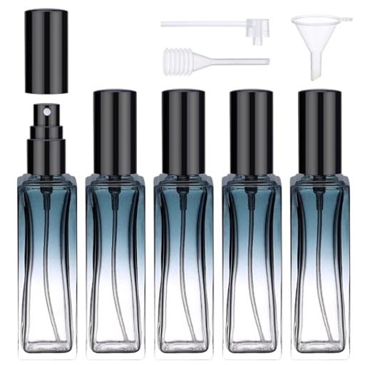 Segbeauty アトマイザー 20ml 5個入り プッシュ式 詰め替え 香水スプレー容器 漏れな ...