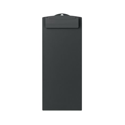 衝撃に強い素材を使用した、極薄タイプの書きやすい伝票挟み。 金属を使用していないので丸洗いが可能。また重ねて保管でき、使い勝手抜群です。 【サイズ】W98xD239xH8mm(本体)、W90xD210mm(使用紙サイズ)【重量】45g 【入数】3個【カラー】黒(ブラック)【収納枚数】伝票2枚程度 【材質】再生ABS【製造国】日本