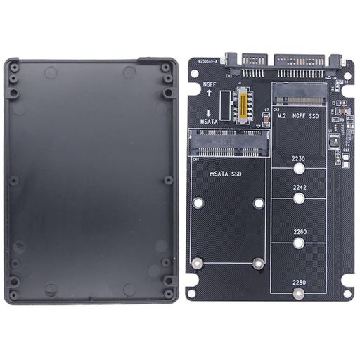 1.このアダプタカードはM.2 NGFFまたはMSATA SSDをSATA 2.5"/3.5"ドライブに変換できます。 2.B-keyまたはB/M-keyインタフェースにのみ適用され、M-keyインタフェースには適用されず、MSATAインタフェースドライバにも対応しています。 3.80mm 60mm 42mm 30mm M.2 NGFF SSDをサポートし、DOS、Windows、Linuxなどのシステムに対応する。 4.2つのSSDを同時に使用することはできず、一度に1つのSSDしか認識できず、NGFF/MSTAモードはダイヤルスイッチで切り替えることができる。 5.プラグアンドプレイ、ドライバのインストール不要、時間と手間を省き、使いやすい。