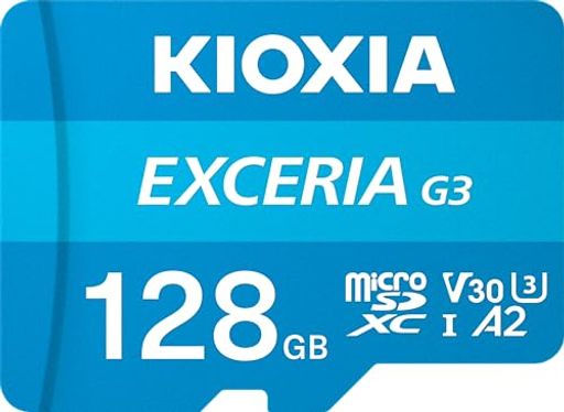 キオクシア KIOXIA microSDカード 128GB microSDXC EXCERIA G3 UHS-I U3 V30 4K Ul...