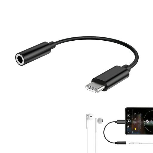 Cocolat イヤホンジャック 変換 Type-C USB-C 3.5mm イヤホン変換アダプター 【2026年改良モデル・Type-C全機種対応】DAC搭載 ハイレゾ対応(24bit/96KHz)4極/3極対応 音量調節/通話/音楽